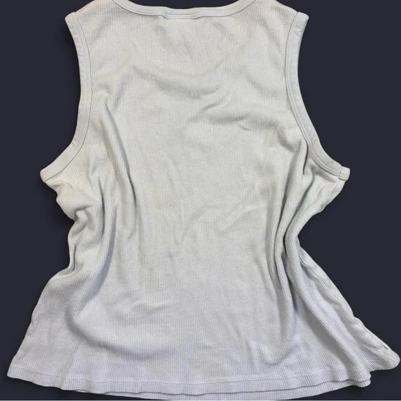 Vintage Old Navy 2003 American Flag Cotton Tank Top Women’s XL Y2K Summer - Picture 6 of 6